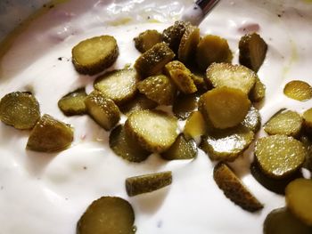 Close-up of food in plate