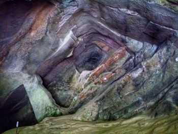 Rock formations on rock
