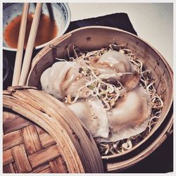 Close-up of food in bowl