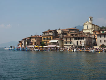 Buildings at waterfront