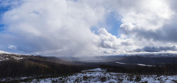 View of mountains