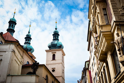 Low angle view of church