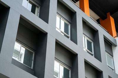 Low angle view of residential building