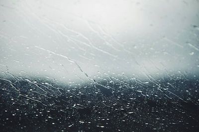 Close-up of water drops on leaf