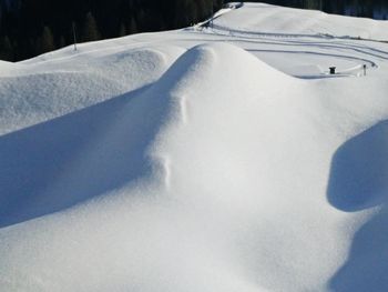 Snow covered landscape
