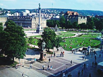 Buildings in city