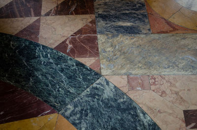 Full frame shot of tiled floor