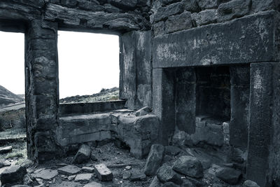 Interior of old building