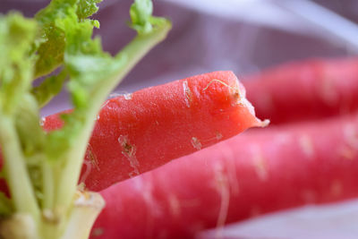 Close-up of strawberry