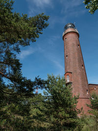 Darßer ort at the baltic sea