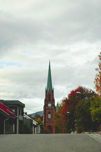 Exterior of building against sky