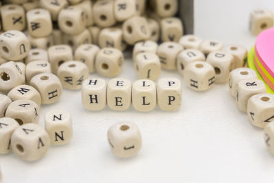 Close-up of computer keyboard