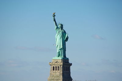 Statue of liberty against sky