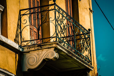 Low angle view of building against sky