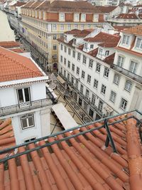 Aerial view of roof