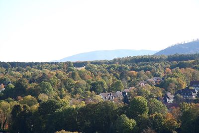 Scenic view of mountains