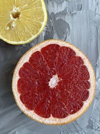 Grapefruit vs lemon