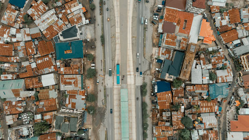 Aerial view of the industrial area in dar es salaam