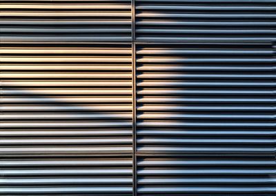 Full frame shot of window blinds