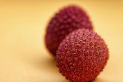 Close-up of fruit on table