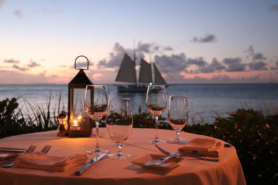 Dinner in paradise