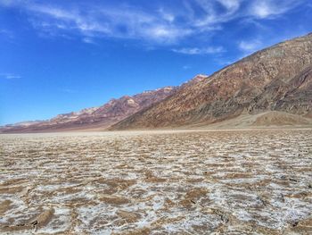 View of a desert