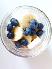 Close-up of strawberries in bowl