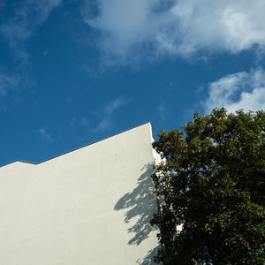 Low angle view of building against sky