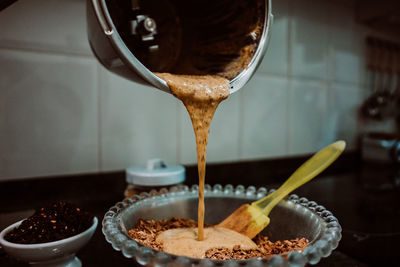 Close-up of coffee cup