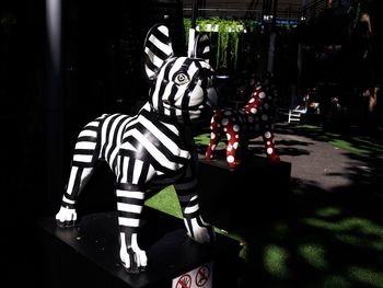 View of toy statue