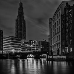 View of city at waterfront