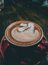 Close-up of coffee cup