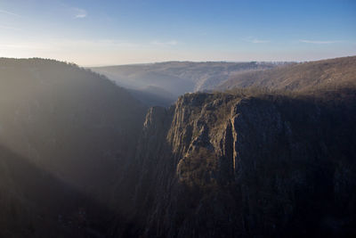 Panoramic view of landscape against sky