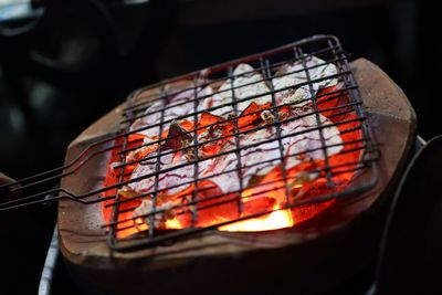 Close-up of food in plate