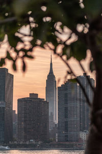 Modern buildings in city