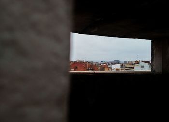 Close-up of built structure against the sky