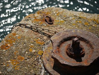 Close-up of rusty metal