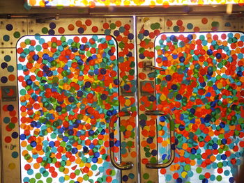 Full frame shot of multi colored candies