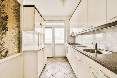 Interior of bathroom