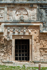 Low angle view of old building