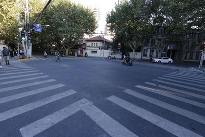 View of city street