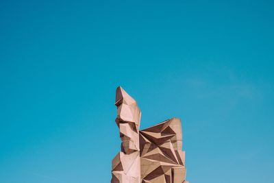 Low angle view of blue sky