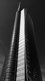 Low angle view of skyscrapers