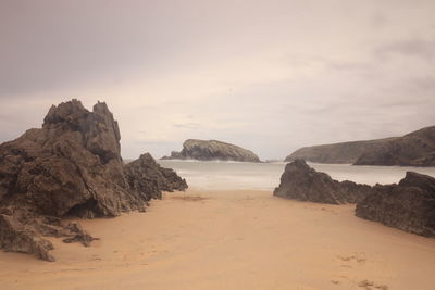 Rock formation in the north of spain