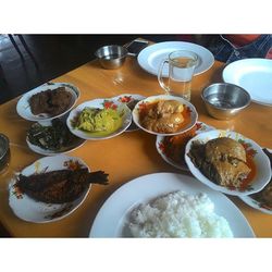 Close-up of food in plate