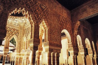 Interior of alhambra