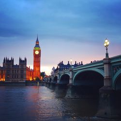 Bridge over thames river