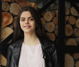 Portrait of a smiling young woman