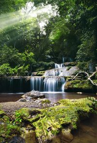 Waterfall at air terjun peucari