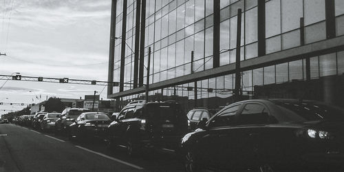 View of buildings in city